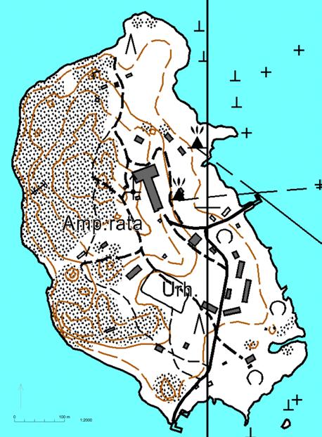 Kuuskajaskarin vartiolinnakesaari sijaitsee Rauman keskisessä saaristossa. Saarelta on lähimmillään noin kolmen kilometrin matka mantereella sijaitsevaan Ulko-Petäjäkseen.