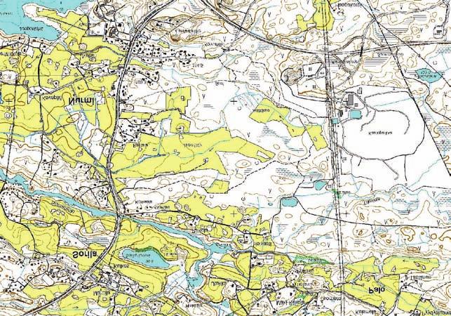 241 PALO SORILA PARTOLA Hyötyvoimalaitos Biokaasulaitoksen vara-alue NURMI Biokaasulaitos 2 1 TARASTENJÄRVI Hankealue (hyötyvoimalaitos) Arvioitu aluevaraus Selkeästi maisemasta erottuva metsänreuna