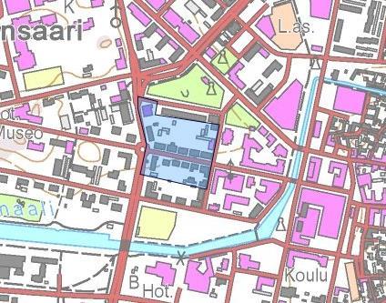 28 8. Tarvonsaari (Kalliokadun puutalot kortteleissa 213 ja 219) Kuvaus Alue muodostuu Kalliokadun, Lyseokadun ja Seminaarinkadun varsilla sijaitsevista, kortteleissa 213 ja 219 olevista puutaloista,