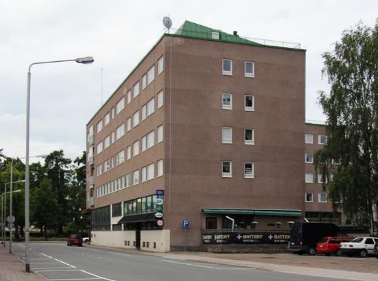 Kuva 2011 Blom Kortteli on eräs Rauman urbaaneimmista.