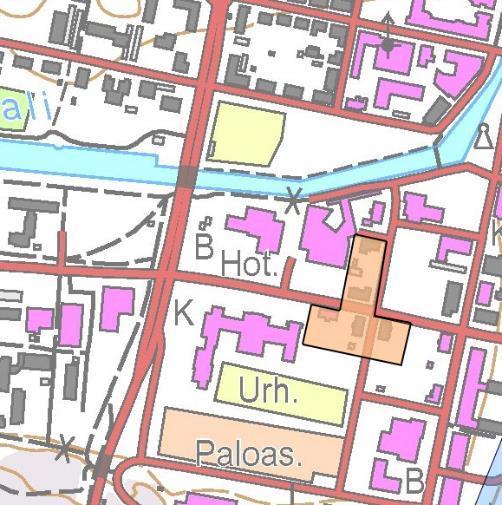 104 Muutoksensietokyky Kohteen muutoksensietokyky kaduille päin on vähäinen, sen sijaan korttelin sisällä muutokset olisivat näkymättömämpiä.