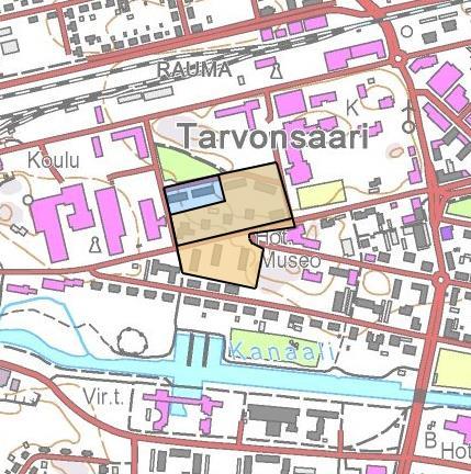 107 Arvoluokitus Paikallinen. Alue muodostaa pienen 1920- ja 1930-luvuilla valmistuneet kaupunkimiljöön. Alue kertoo uuden keskustan rakentumisesta edellä mainittuina vuosikymmeninä.