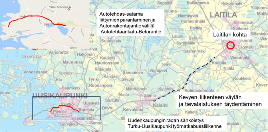 Raisio, YVA ja YS 2015-2017 E18 Turun kehätie Kausela Kirismäki 1.