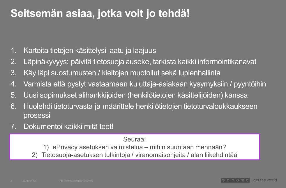 Manager / Sanoma Oyj 8.6.