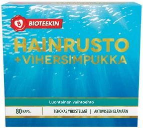 190 tabl. / 209 g (95,45/kg) Edistää painonpudotusta ja hillitsee makeanhimoa.