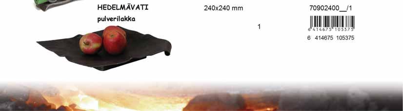 MUUT TAKONAULAN PÄÄT, ø 12 mm 10 70900840 /10 liimattavat +!4;>@75"EDDLLF! 6 414675 100882 RUUVI 4 x 25 mm 10 70900420 /10 musta, kupukanta +!4;>@75"EDDHJF!