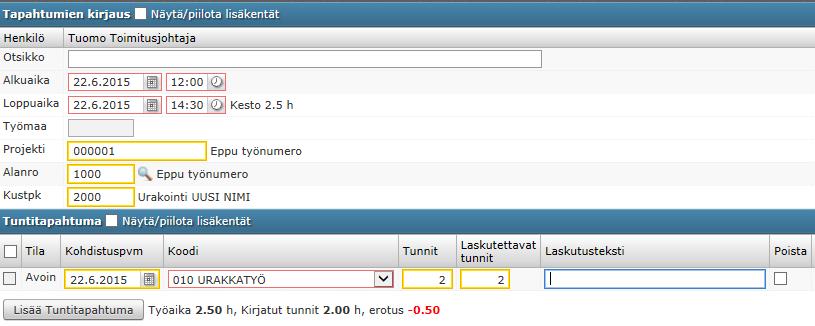 Uusien yritysympäristöjen perustamista ja uusia käyttöönottoja varten on lisätty yrityskohtaisiin asetuksiin (Käyttäjähallinta ja