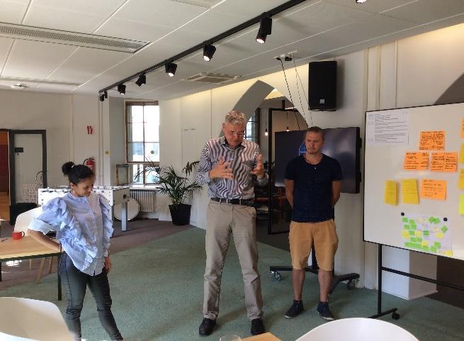 workshop focusing on developing ideas,