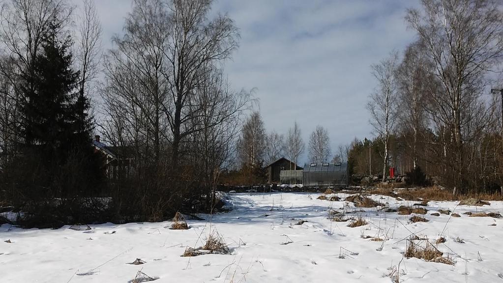 Sulva, Hägnan, korttelit 45 49 6 Kuva 5. Näkymä pohjoiseen kunnan maa-alueelta kaava-alueen eteläosassa. Kuva 6. Kunnan maa-alue kaava-alueen eteläosassa. 3.1.
