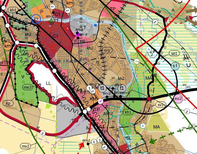 3/6 Ote Satakunnan maakuntakaavasta. 4.2. Yleiskaava Kantakaupungin yleiskaavassa 2025 (KV 10.12.