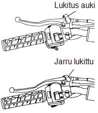 AJONEUVON KÄYTTÖ Suunnanvaihtimen käyttö Jarrujen käyttö Suunnanvaihtimen käyttö Polaris Sporstman 90 ja Outlaw 90 malleissa on kolmiasentoinen suunnanvaihdin.