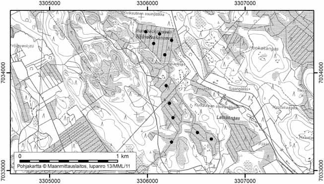 Tapio Toivonen ja Onerva Valo 8. Hundbackmossen Hundbackmossen (kl. 2312 11, x = 7034,2, y = 3306,1) sijaitsee noin 41 km Pedersören keskustasta kaakkoon, osittain Kortesjärven puolella.