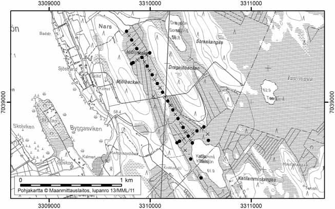 Tapio Toivonen ja Onerva Valo 18. Stormossen Stormossen (kl. 2314 03, x=7038,7, y=3310,3) sijaitsee osittain Kortesjärven puolella noin 32 km Pedersören keskustasta kaakkoon.