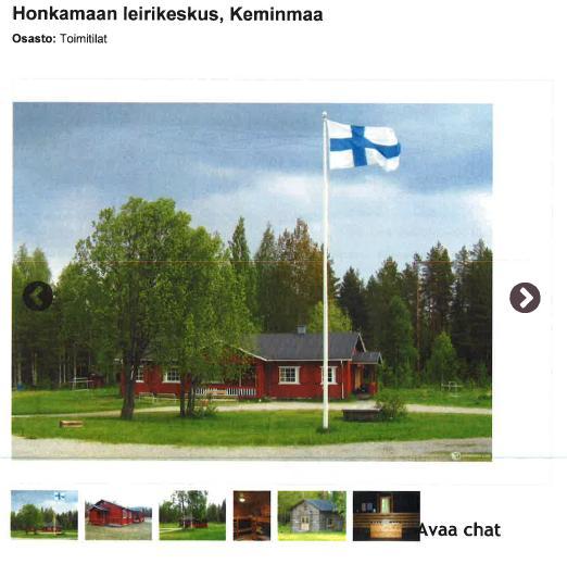KEMINMAAN SEURAKUNTA PÖYTÄKIRJA 09/17 19 päätti yksimielisesti jatkaa Honkamaan leirikeskuksen markkinointia elokuun puoliväliin saakka ja samaan aikaa neuvotella Neulanselän erä ry:n kanssa kaupan