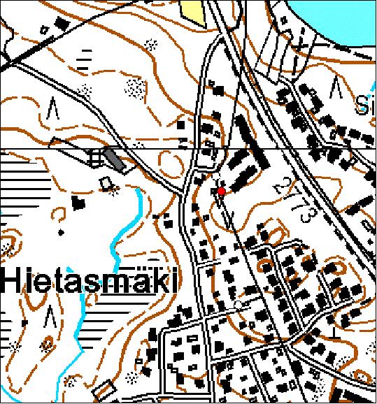 26 3. Hietasmäki, historiallinen rajamerkki Yleiskartta 1:5000