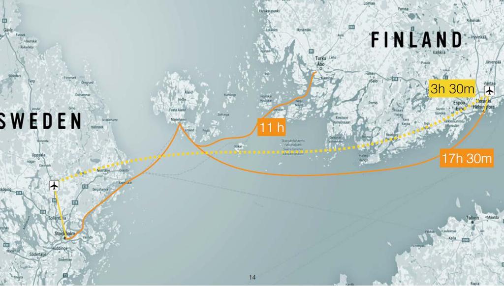 Varsinais-Suomi on portti Skandinaviaan ja Eurooppaan