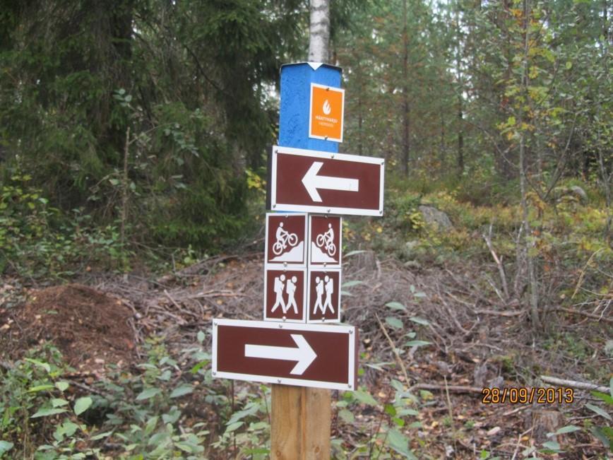 Hyvät merkinnät markkinoivat reittejä