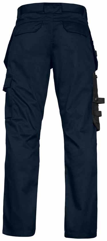 Pocket Service Pants FP27 Men WP27 Women Perustaltaan samat housut kuin FP26 Service Pants, mutta lisäksi piiloon työnnettävät riipputaskut,