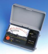 measurement value) Connuity ranges AC Voltage ranges 3ranges 4ranges 125V(200MΩ) 50V(200MΩ) 100V(200MΩ) 250V(20MΩ) 250V(20MΩ) 250V(2000MΩ) 100V(200MΩ) 250V(2000MΩ) 500V(200MΩ) 500V(200MΩ)