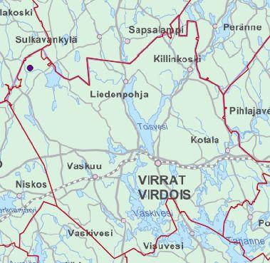 Sijainti Matolamminneva-Räntäjärven alue sijaitsee Virtain pohjoisosassa, Etelä-Pohjanmaan rajan tuntumassa. Pinta-ala Alueen pinta-ala on 371 hehtaaria.