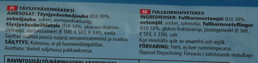 Miten Tullilaboratorio valvoo allergeeneja?