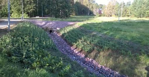 Imeytyskaivannoilla tulee aina olla maanpäällinen ylivuotoreitti mitoituksen ylittävän tai talviaikaisen hulevesivirtaaman hallittua johtamista varten.