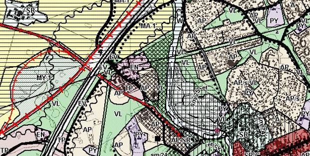 9 Yleiskaava Porvoon keskeisten alueiden osayleiskaavassa (hyväksytty 15.12.2004) kaava-alue on pääsääntöisesti osoitettu työpaikka-alueeksi (TP).