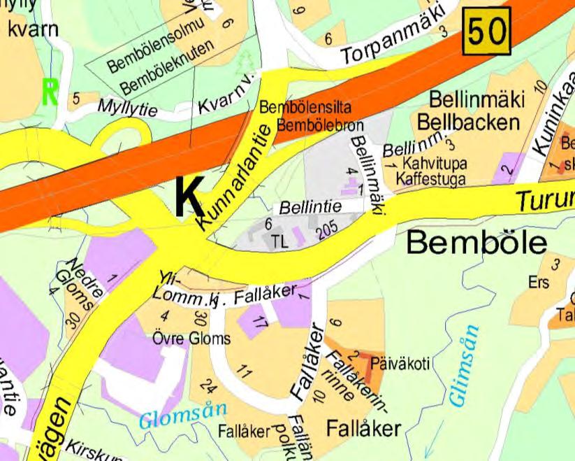 Bellintie asemakaava ja asemakaavan muutos, alue 0 Osallistumis- ja viointisuunnitelma s.
