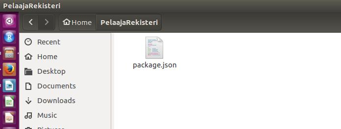 version: (1.0.0) description: entry point: (index.js) test command: git repository: keywords: author: license: (ISC) About to write to /home/kimmo/pelaajarekisteri/package.