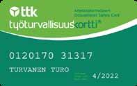 Korttikoulutukset Tulityökortti - 135 (sis. alv 24%) Sastamala 6.10., 17.11. ja 15.12.2017 klo 8.00-16.00 Mänttä 14.9., 12.10.2017 klo 8.00-16.00 Tampere 13.9., 18.10. ja 22.11.2017 klo 8.00-16.00 Kokemäki 10.