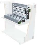 Minimi ilmavirta: 3,0 m 3 /s (10 800 m 3 /h) Rungon materiaali: Sinkitty teräs Liitäntäjännite: 3 x 230 / 3 x 400 / 3 x 415 V Tyristori ja tehoporraskytkin: saatavissa Tehovaihtoehto 1 2 3 4 5 1) 6