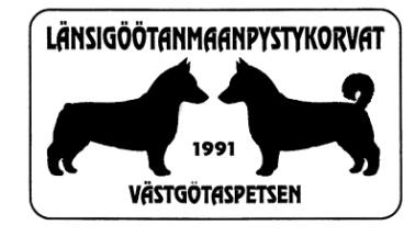Jalostustarkastus Tuusulassa 31.3. - 1.4.