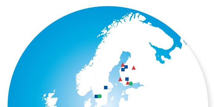 Valmiina palvelemaan - paikallisesti läsnä tärkeimmillä markkina-alueilla Valimot Heerlen Furan + HWS, NL Weert, NL Karkkila, FI Pietarsaari, FI Pori, FI Suomivalimo