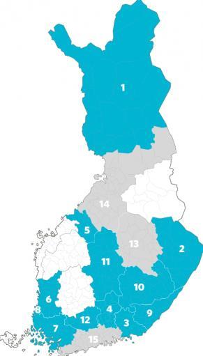 Teolliset Symbioosit Pohjois- Pohjanmaalla - NOISS EAKR, 528 278 Toteuttajat: OAMK, CEE/OY, Luke, OSEKK, - Yritykset: Stora Enso, Lassila-Tikanoja, Oulun