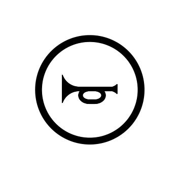 Invacare Orion -sarja 6.12 Äänimerkin käyttö 1. Paina äänimerkkipainiketta. Ota huomioon, että toiminnon poistaminen käytöstä muuttaa mopon dynaamista ajokäyttäytymistä. Aja kaarteissa varovasti.