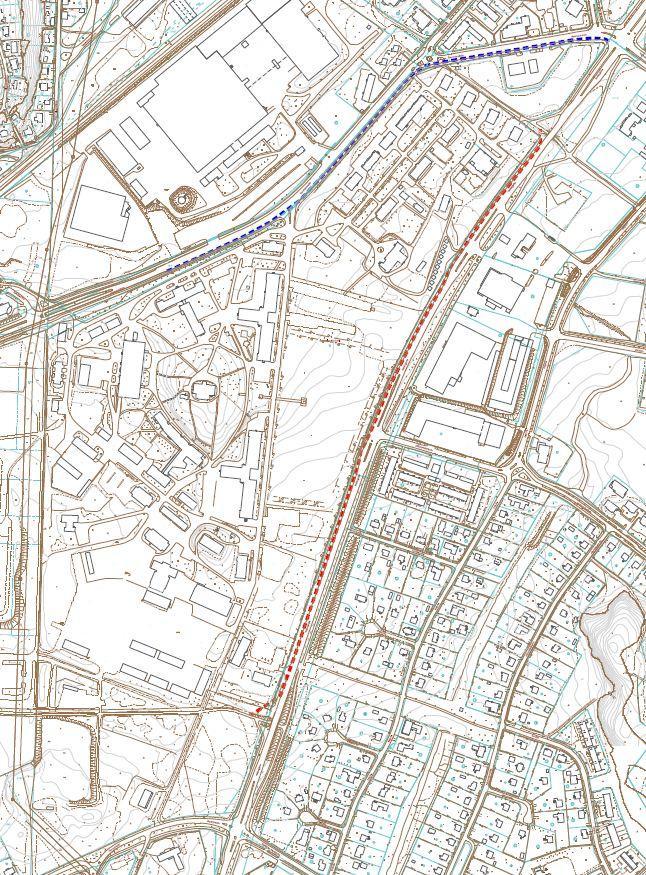 KUNNALLISTEKNIIKKA 12 Nyk. kiertoliittymä Hennalankadun muutokset noin 820 m - Yhteydet junaasemalle - Asumista Nyk.