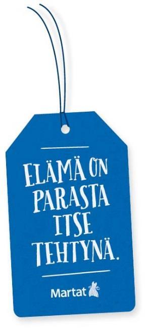 Tiesithän että, tämä tiedote löytyy myös osoitteesta www.martat.