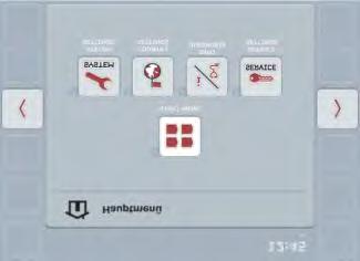 Pos: 22.20 /Ü berschriften/ü berschriften 3/A-E/Ein- Ausschal ten des T ermi nals bei nicht angeschlossener Maschi ne @ 43\mod_1275290766562_71.docx @ 389834 @ 3 @ 1 Pos: 22.
