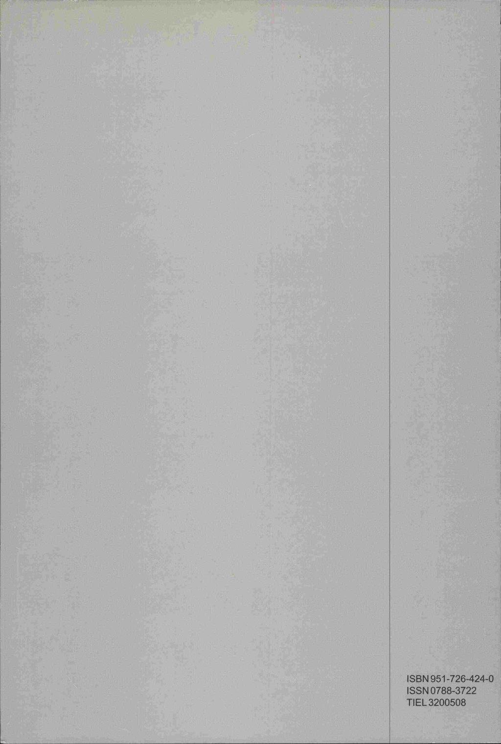 ISBN 951726-424-0 ISSN