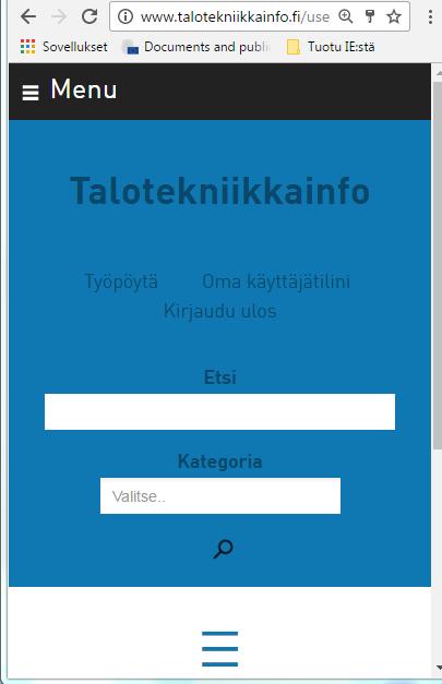 Oppaat löytyvät Talotekniikkainfosta Oppaat julkaistaan Talotekniikkainfosivustolla: http://www.talotekniikkainfo.