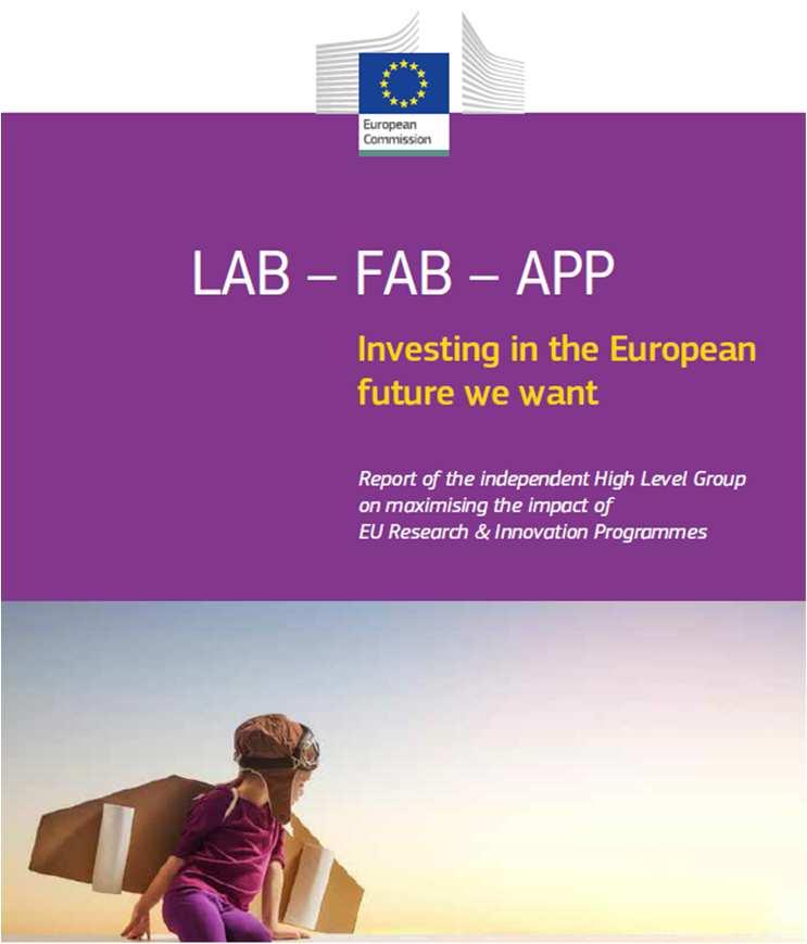 HLG task 3 Name: The High Level Group on Maximising the Impact of EU Research and Innovation Programmes