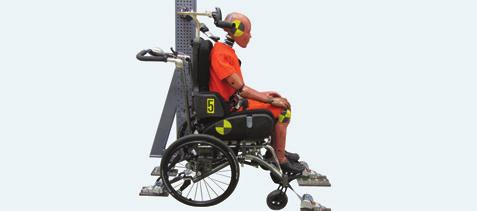 SIVU 3 Multi Frame:x on vahva, tukeva ja erittäin helposti hallittava pyörätuolin alusta. Vankka ja yksinkertainen rakenne tekevät sitä myös ilon silmälle.