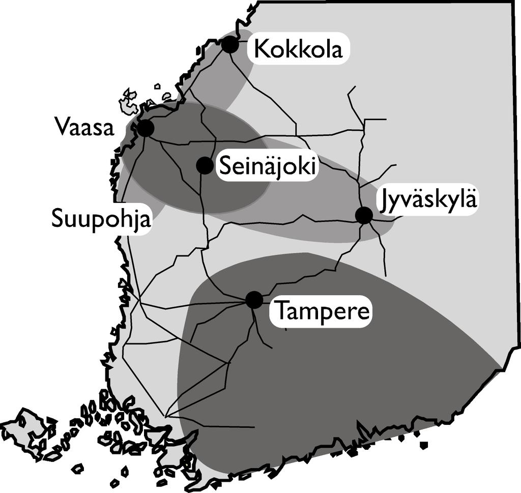 Kaasualue Suomessa -
