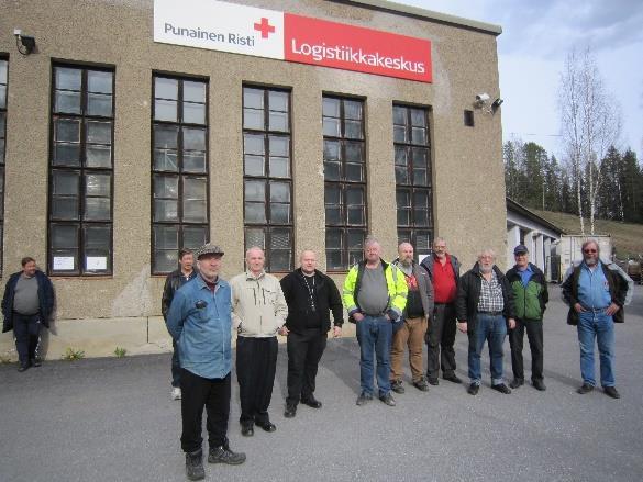 Tutustumisilta SPR:n logistiikkakeskukseen 4.5.2015 järjestettiin tutustumisilta SPR:n logistiikkakeskukseen. SPR:n logistiikkakeskus sijaitsee Tampereen Kalkussa.
