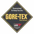 Gore-Tex-kalvo. Lämmin vuori, pitävä kumipohja.