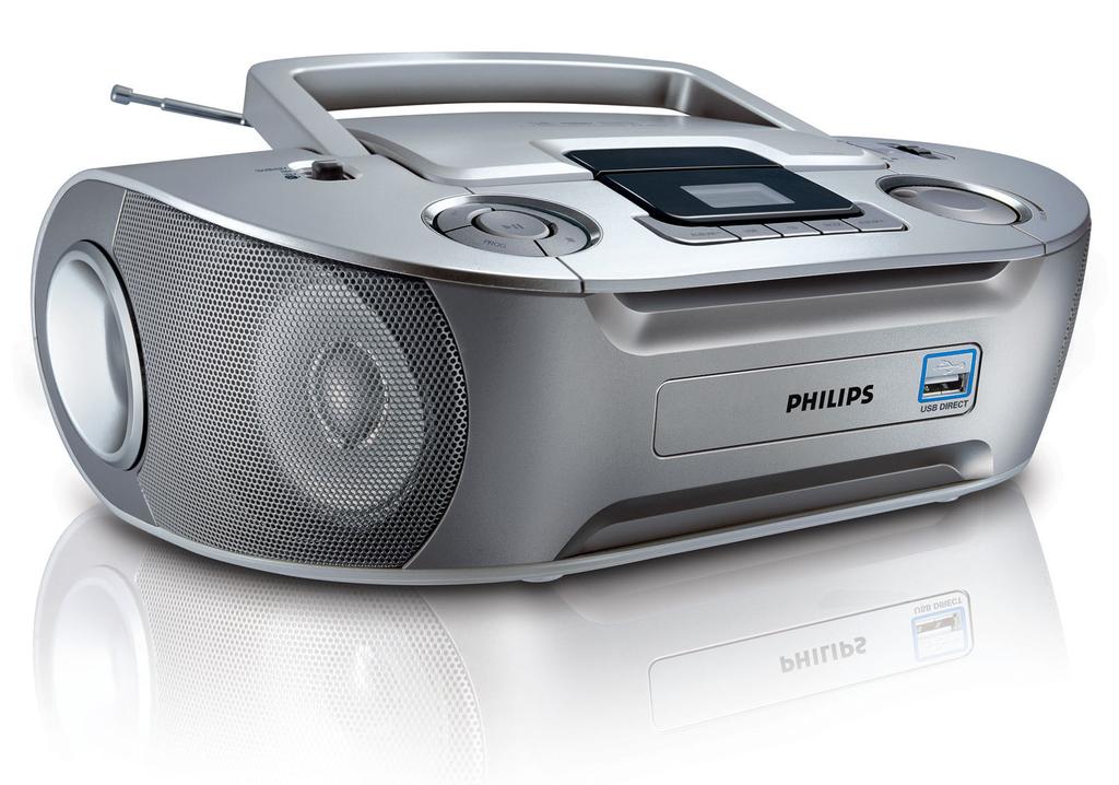 MP3-CD Soundmachine AZ1834 Register your product