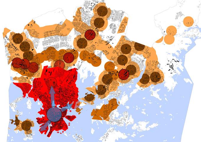 Taloudelliset reunaehdot Helsingissä Helsinkiä ei voida kokonsa tai maanarvonsa puolesta laskea edellä tarkoitettujen suurkaupunkien joukkoon.
