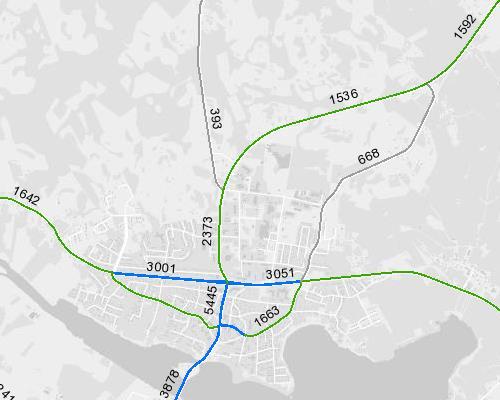 3.1.6 Liikenne ja kadut Pulkkilantie on seututie nro 800, jolta on Vapo Oy:n tonttiliittymä ja Allastien katuliittymä. voimalaitosalueen tonttiliittymä on pääasiassa raskaan liikenteen käytössä.