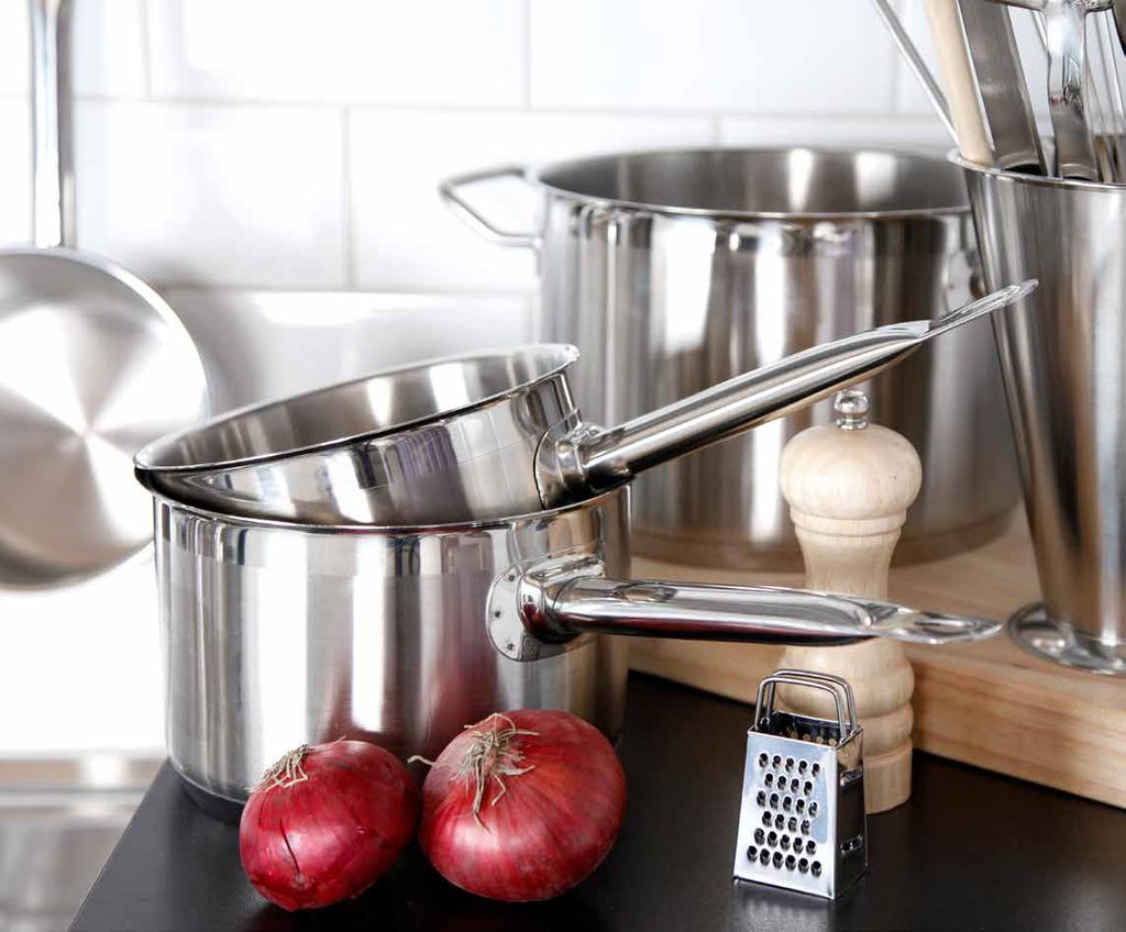 Keittiö Oikeilla keittiötyövälineillä on helpompaa keskittyä ruuanlaittoon ja näin nostaa raaka-aineet uusille kulinaristisille korkeuksille.