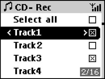 Musiikkikirjaston perustaminen Keskukseen Keskuksen 0 Gt:n kiintolevylle voi tallentaa jopa 750 musiikki-cd:n sisällön tallentamalla CD:ltä, siirtämällä tietokoneelta tai tallentamalla radiosta tai